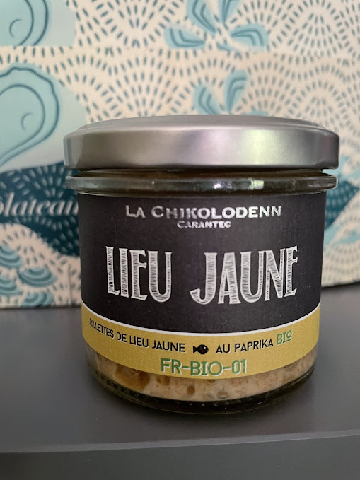 Rillette de Lieu Jaune au wakame