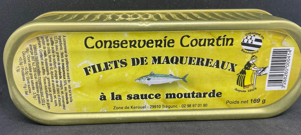 Filet de maquereau à la sauce moutarde