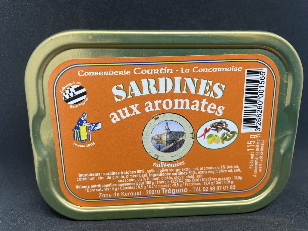 Sardines aux aromates