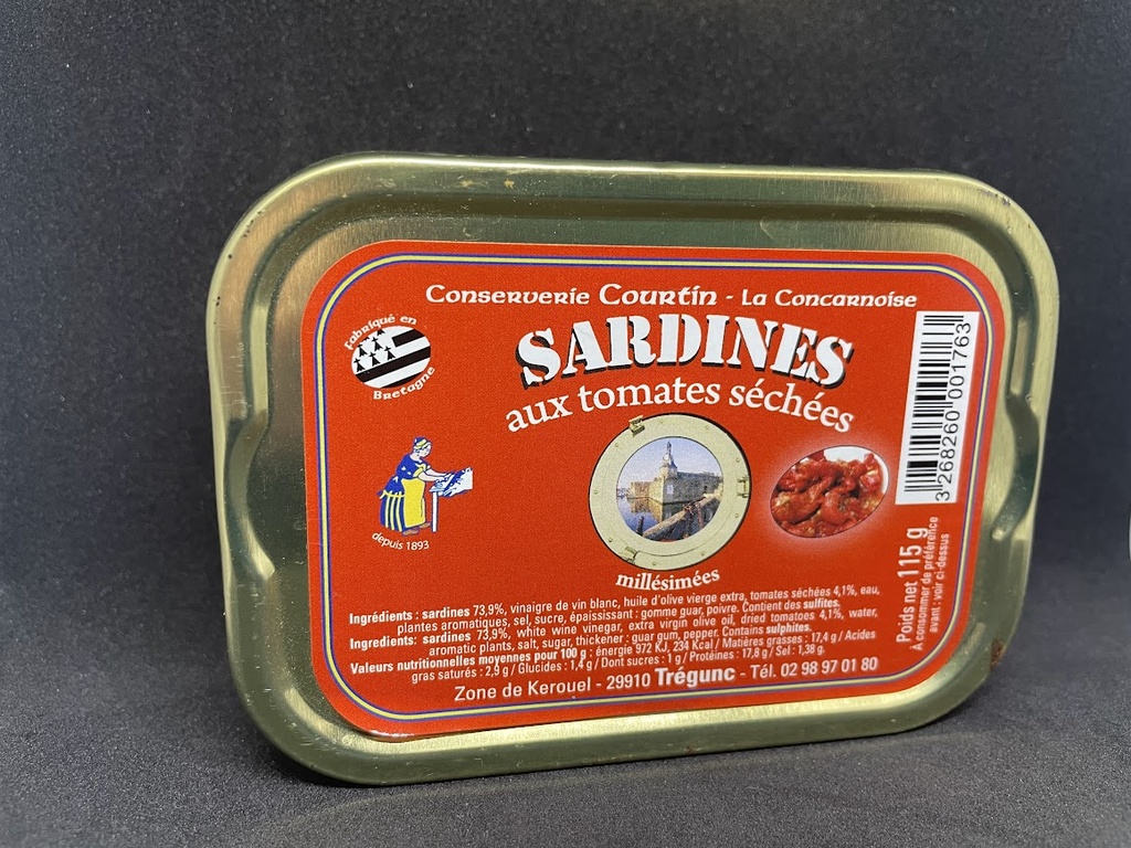 Sardines aux Tomates sèchées