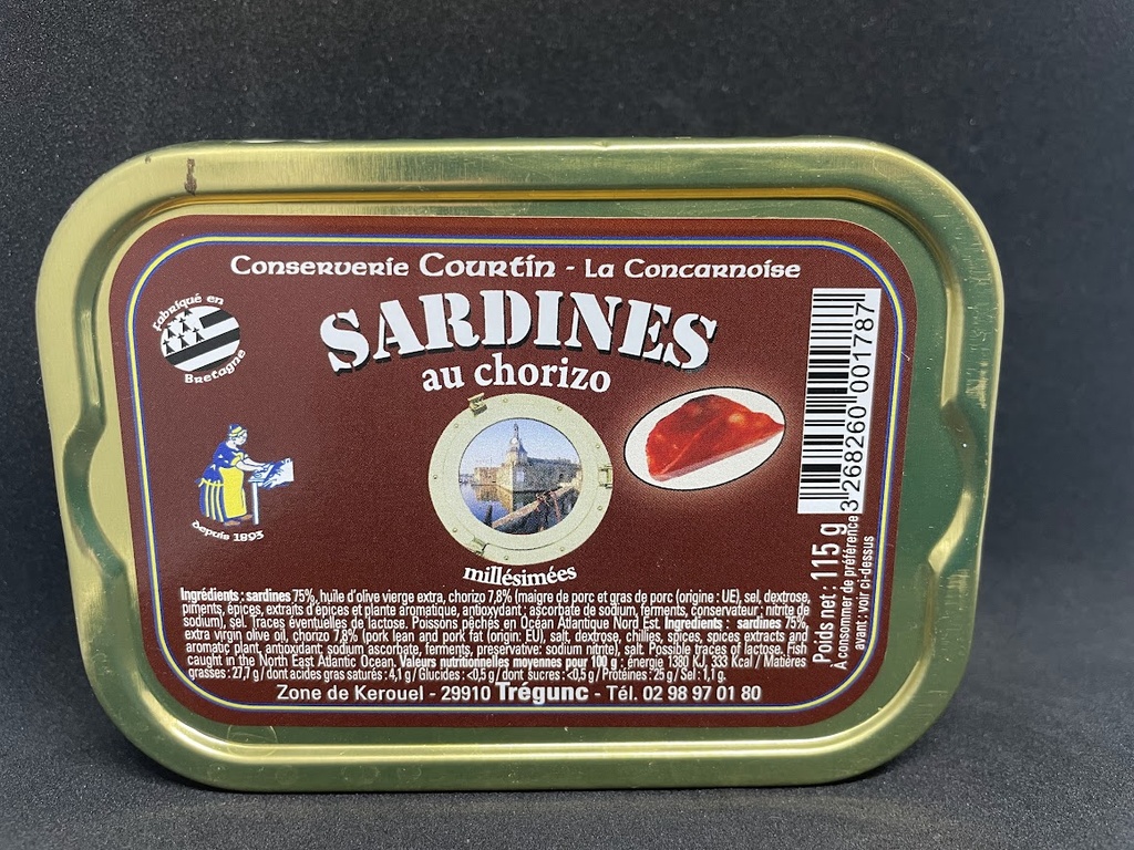 Sardines chorizo